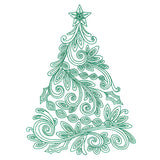 Very Merry Swirls - Tree