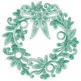 Very Merry Swirls - Wreath