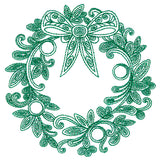 Very Merry Swirls - Wreath