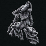 Midnight Howling Wolves