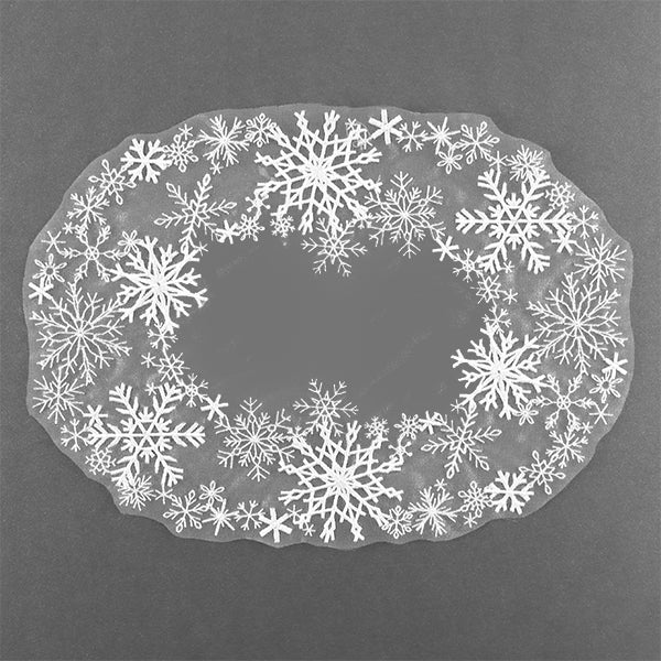Enchanted Snowflake Doily (Organza)