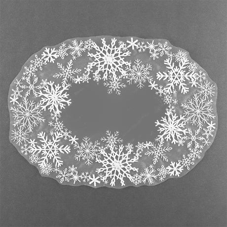 Enchanted Snowflake Doily (Organza)