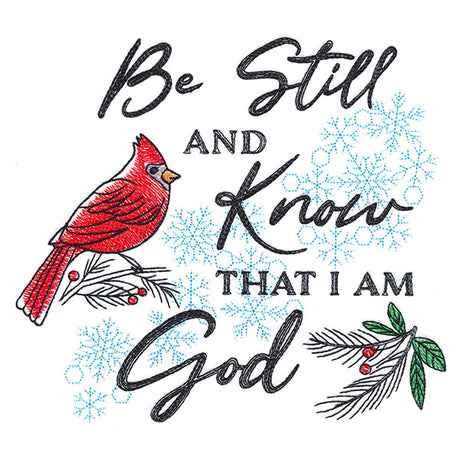 Be Still and Know Cardinal
