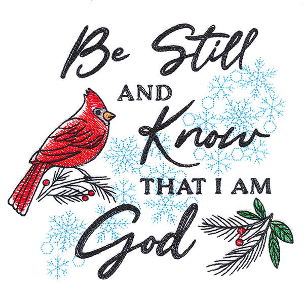 Be Still and Know Cardinal