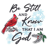 Be Still and Know Cardinal