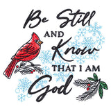 Be Still and Know Cardinal