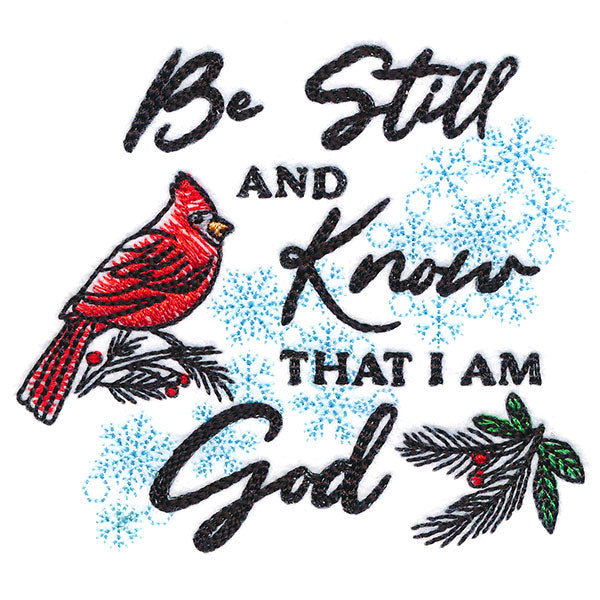 Be Still and Know Cardinal