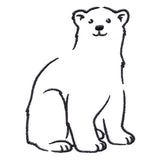 Snuggly Winter Polar Bear