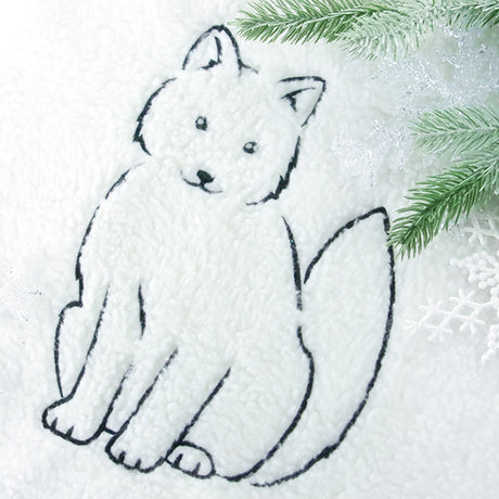 Curious Winter Fox