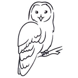 Wise Winter Owl
