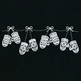 Frosty Mitten Border