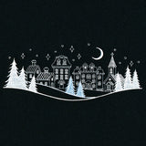 Peaceful Winter Village