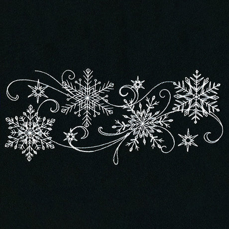 Frosty Winter Border