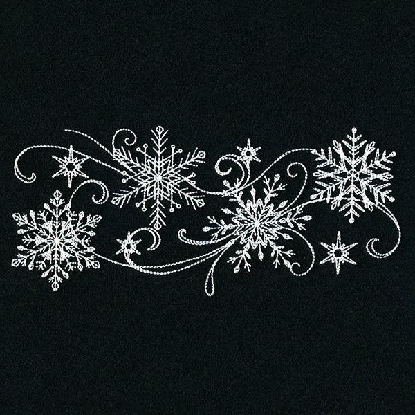 Frosty Winter Border