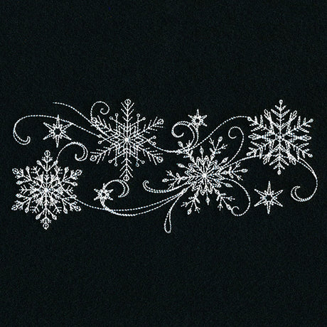 Frosty Winter Border