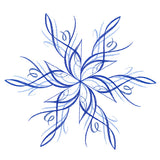 Winter Snowflake Calligraphy 4