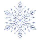 Winter Snowflake Calligraphy 5