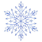 Winter Snowflake Calligraphy 5