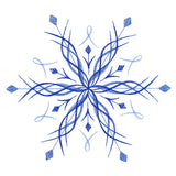 Winter Snowflake Calligraphy 6