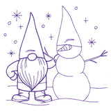 Gnome Through the Seasons - January