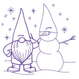 Gnome Through the Seasons - January