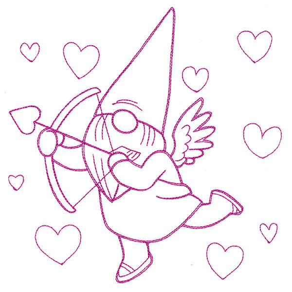 Gnome Through the Seasons - February