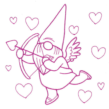 Gnome Through the Seasons - February