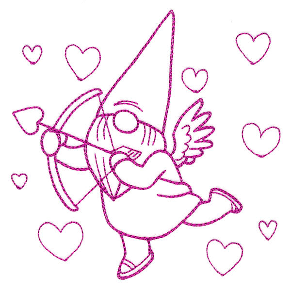 Gnome Through the Seasons - February