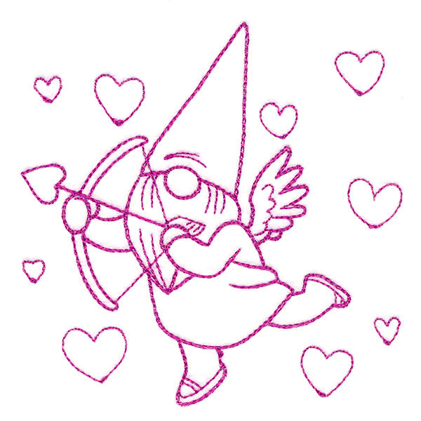 Gnome Through the Seasons - February