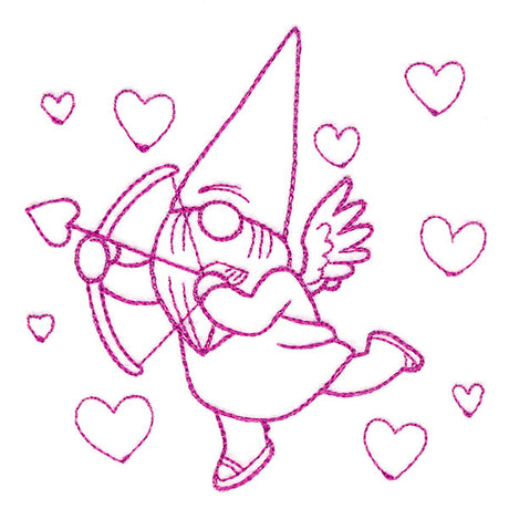 Gnome Through the Seasons - February