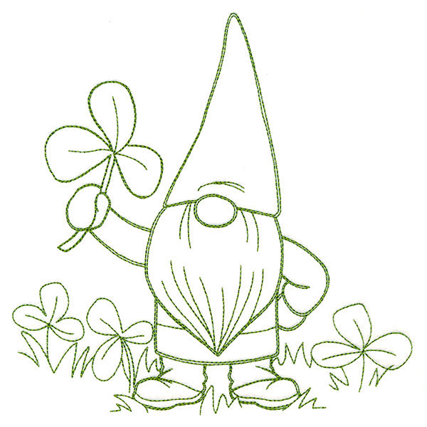 Gnome Through the Seasons - March