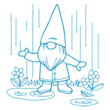 Gnome Through the Seasons - April