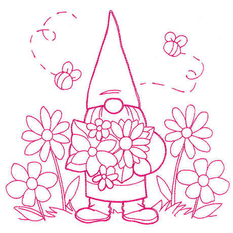 Gnome Through the Seasons - May