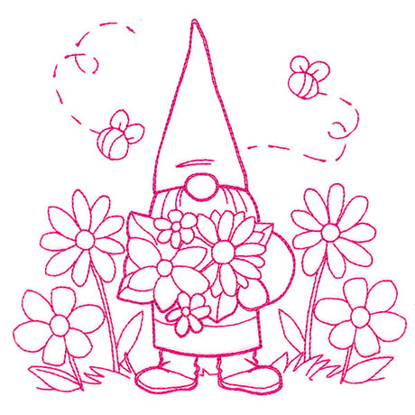 Gnome Through the Seasons - May