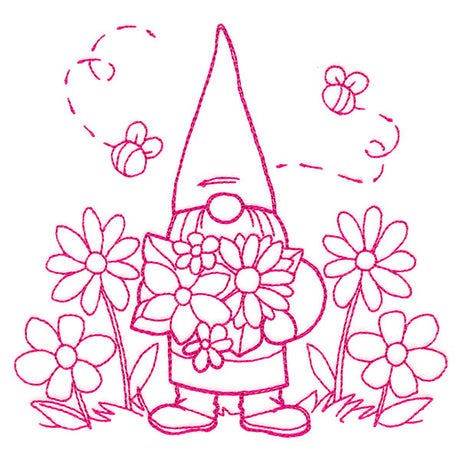 Gnome Through the Seasons - May