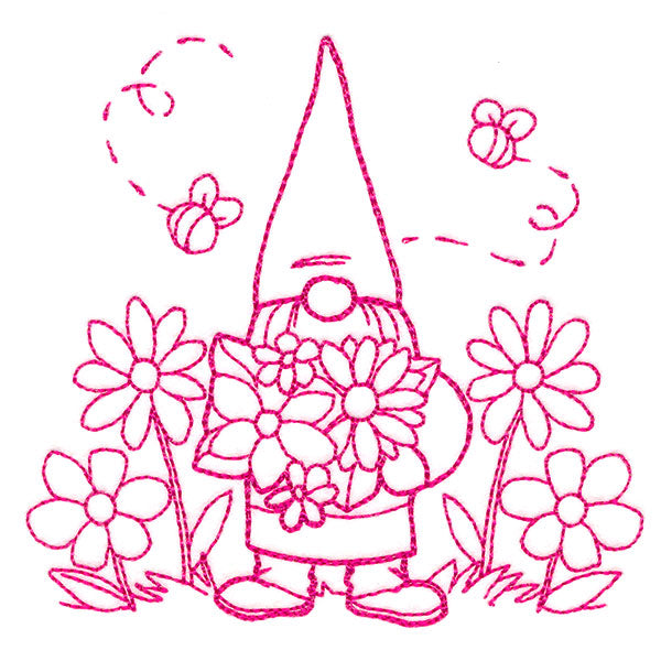 Gnome Through the Seasons - May