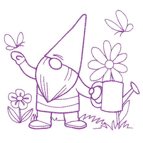 Gnome Through the Seasons - June