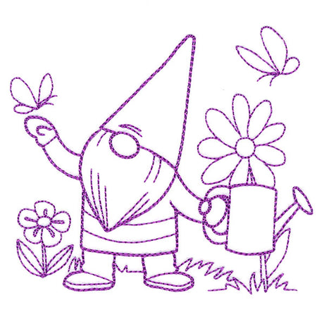 Gnome Through the Seasons - June