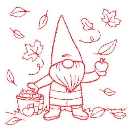 Gnome Through the Seasons - September