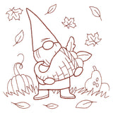 Gnome Through the Seasons - November