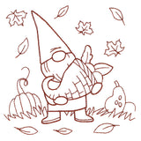 Gnome Through the Seasons - November