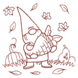 Gnome Through the Seasons - November