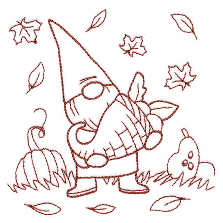 Gnome Through the Seasons - November