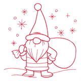 Gnome Through the Seasons - December