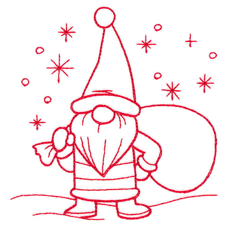 Gnome Through the Seasons - December