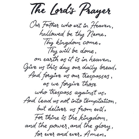 The Lord's Prayer