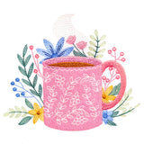 Coffee Time and Blooms