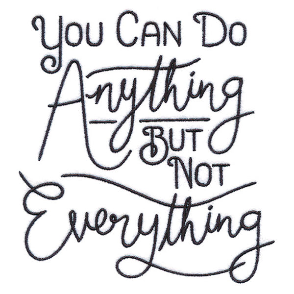 You Can Do Anything