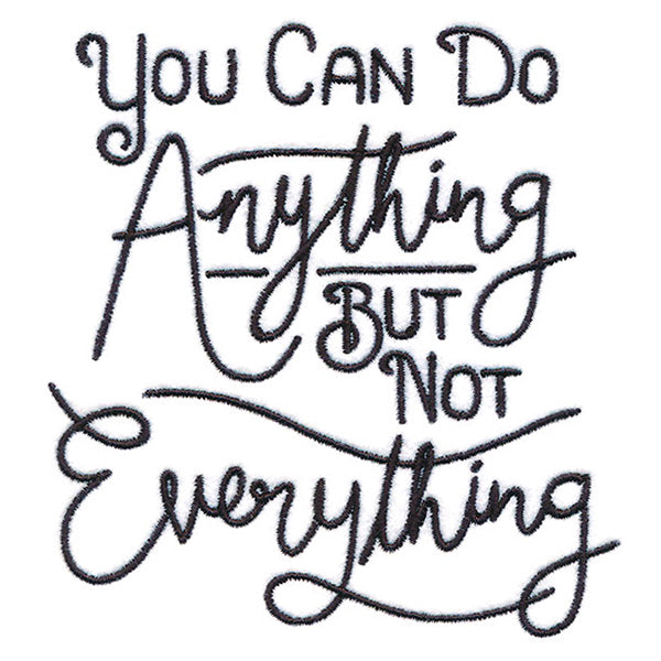 You Can Do Anything