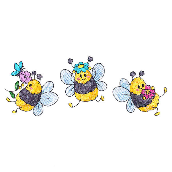 Buzzing Bee Trio